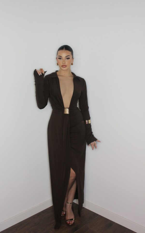 Brown Seduction Dress